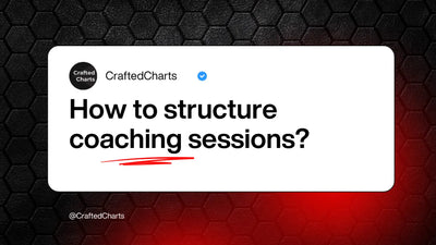 "how to structure coaching sessions" text on red and black background