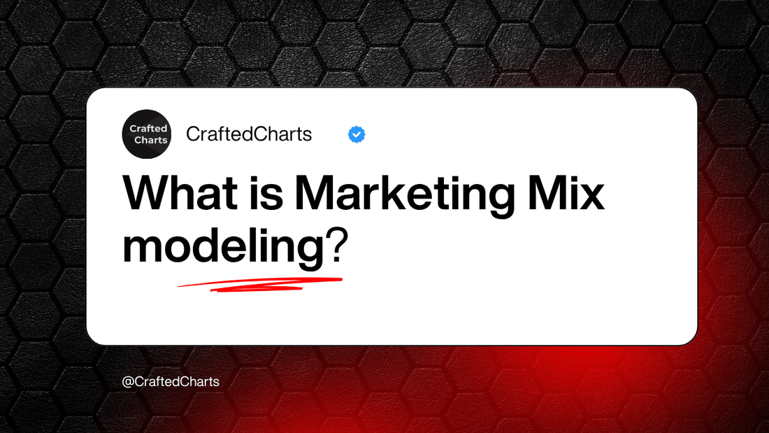 What is marketing mix modeling