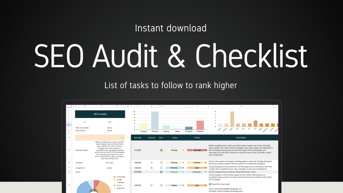 SEO Checklist Template Guide
