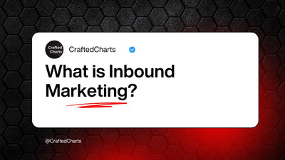 "What is Inbound Marketing" text on a red and black background