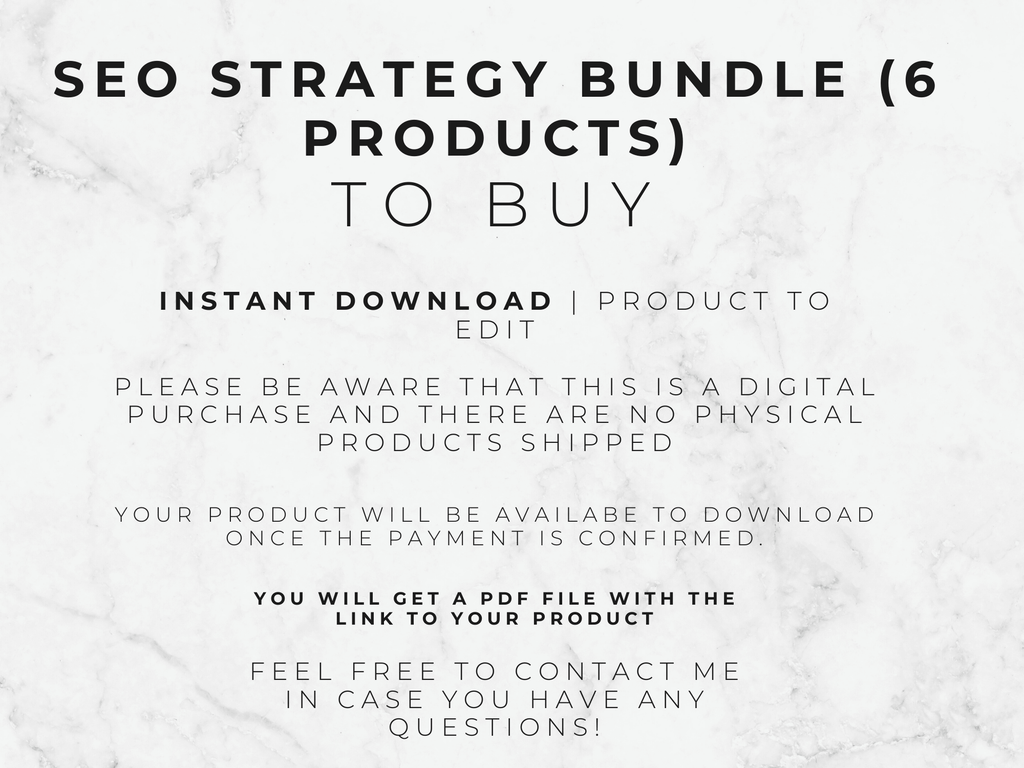 SEO Bundle: Audit, Checklist, Planner & eBook