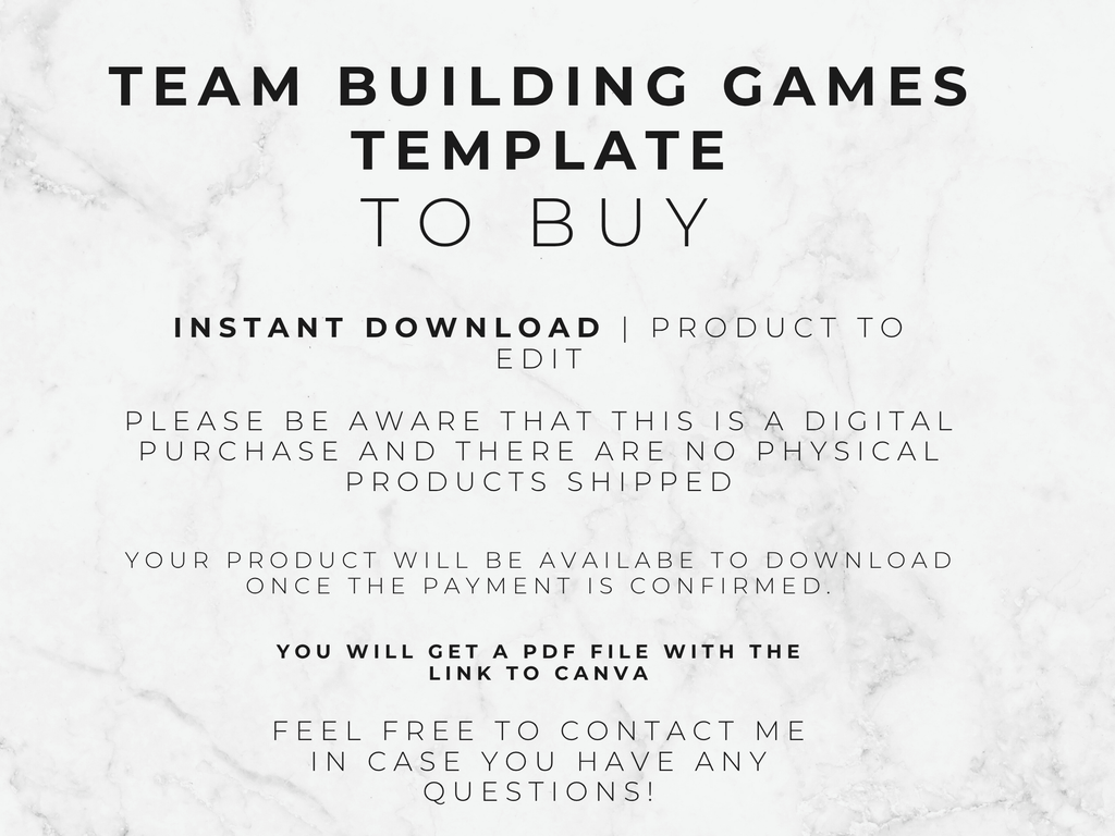 Team Building Icebreaker Template
