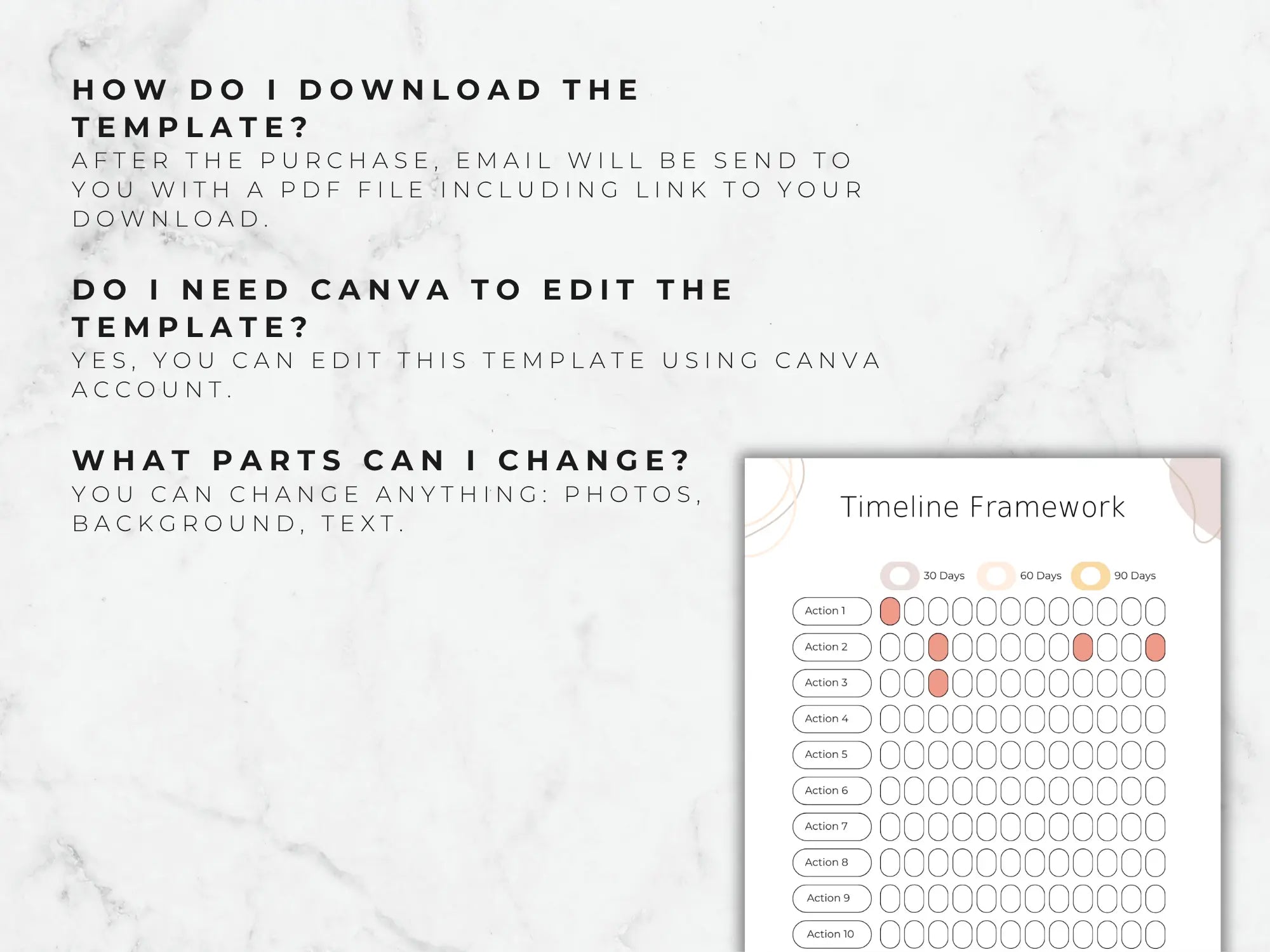 30 60 90 Days Challenge Template