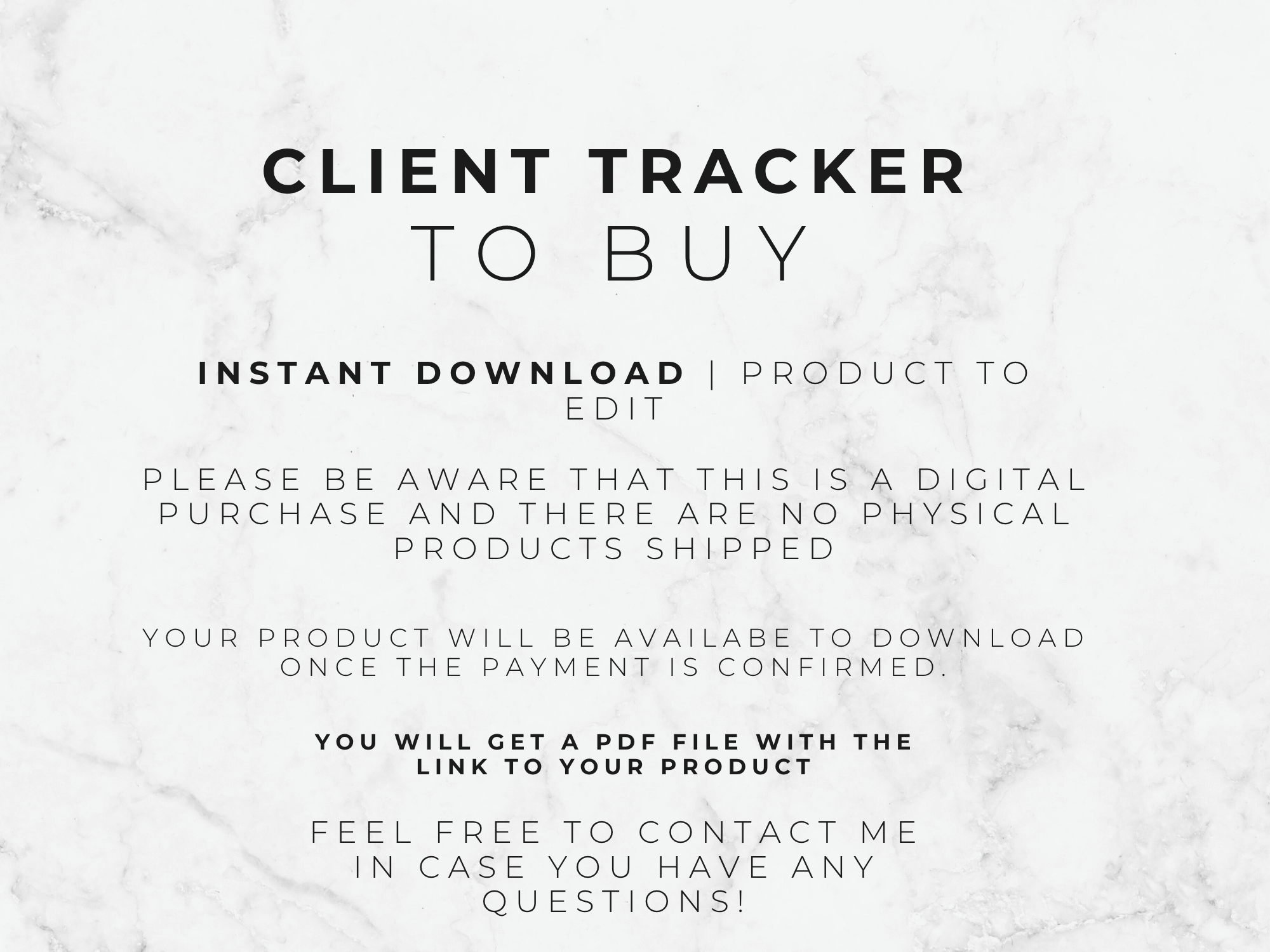 Client Tracker Google Sheets Template