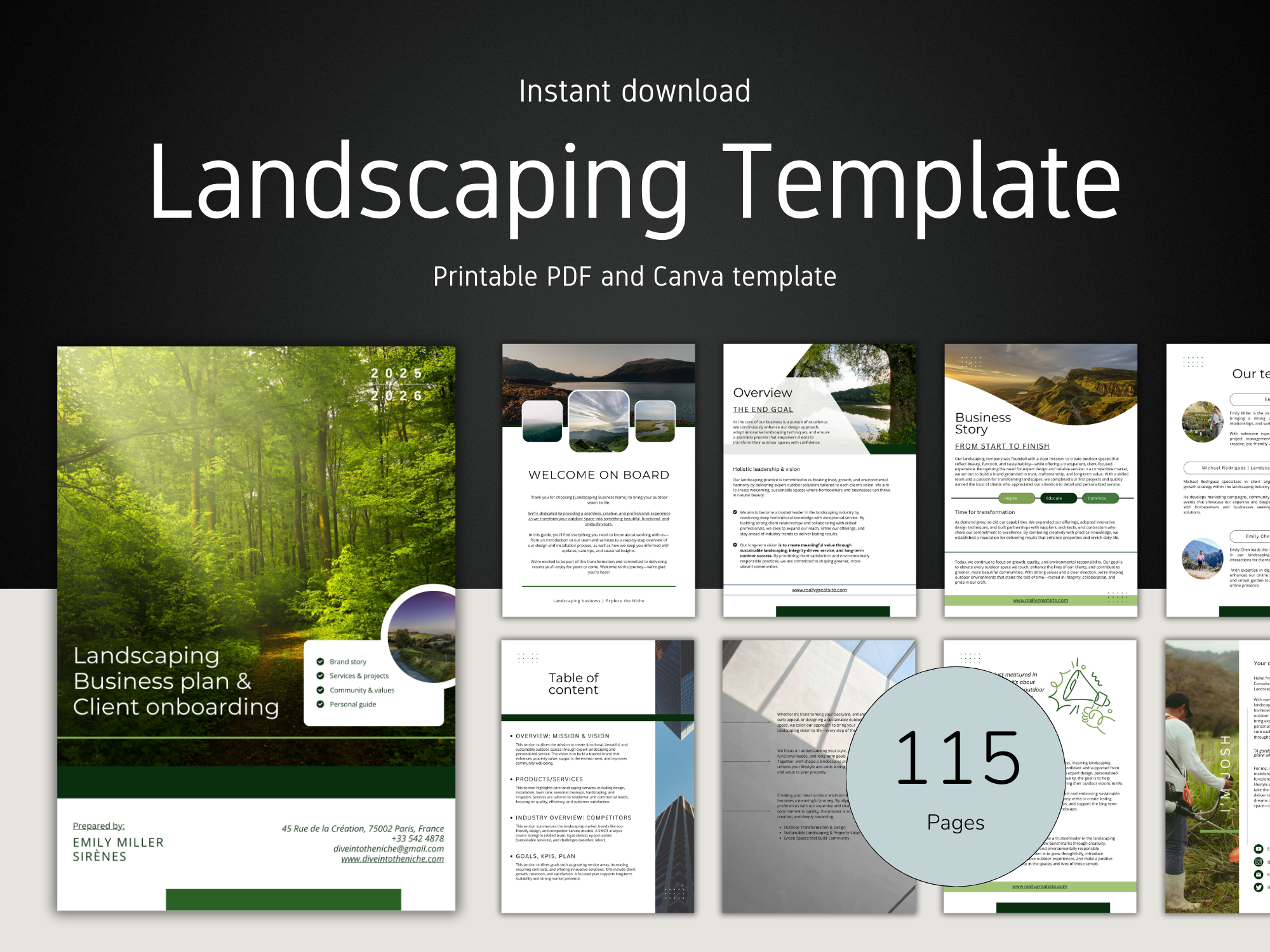 Landscaping Business Plan, Lawn Care Company Strategy