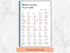 a clean, organized worksheet showing 25 high-frequency polish verbs with their english translations and present tense conjugations.