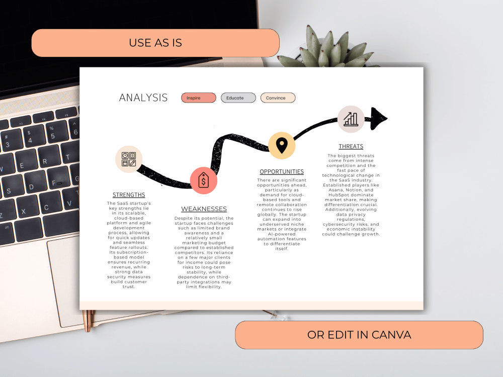 Open book with a diagram on a desk next to a laptop