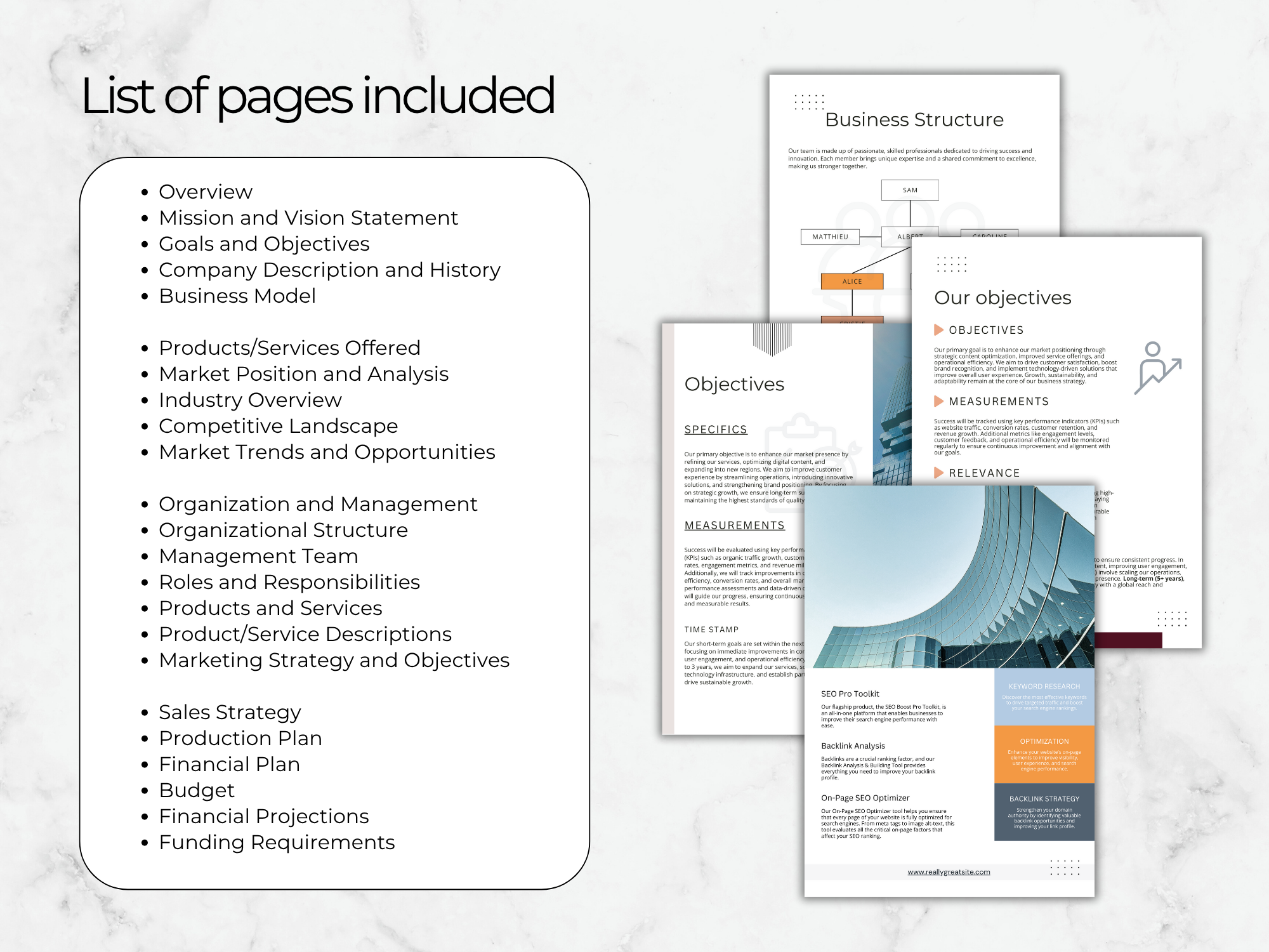 Canva Business Plan Template: 100-Page Guide (Digital Download)