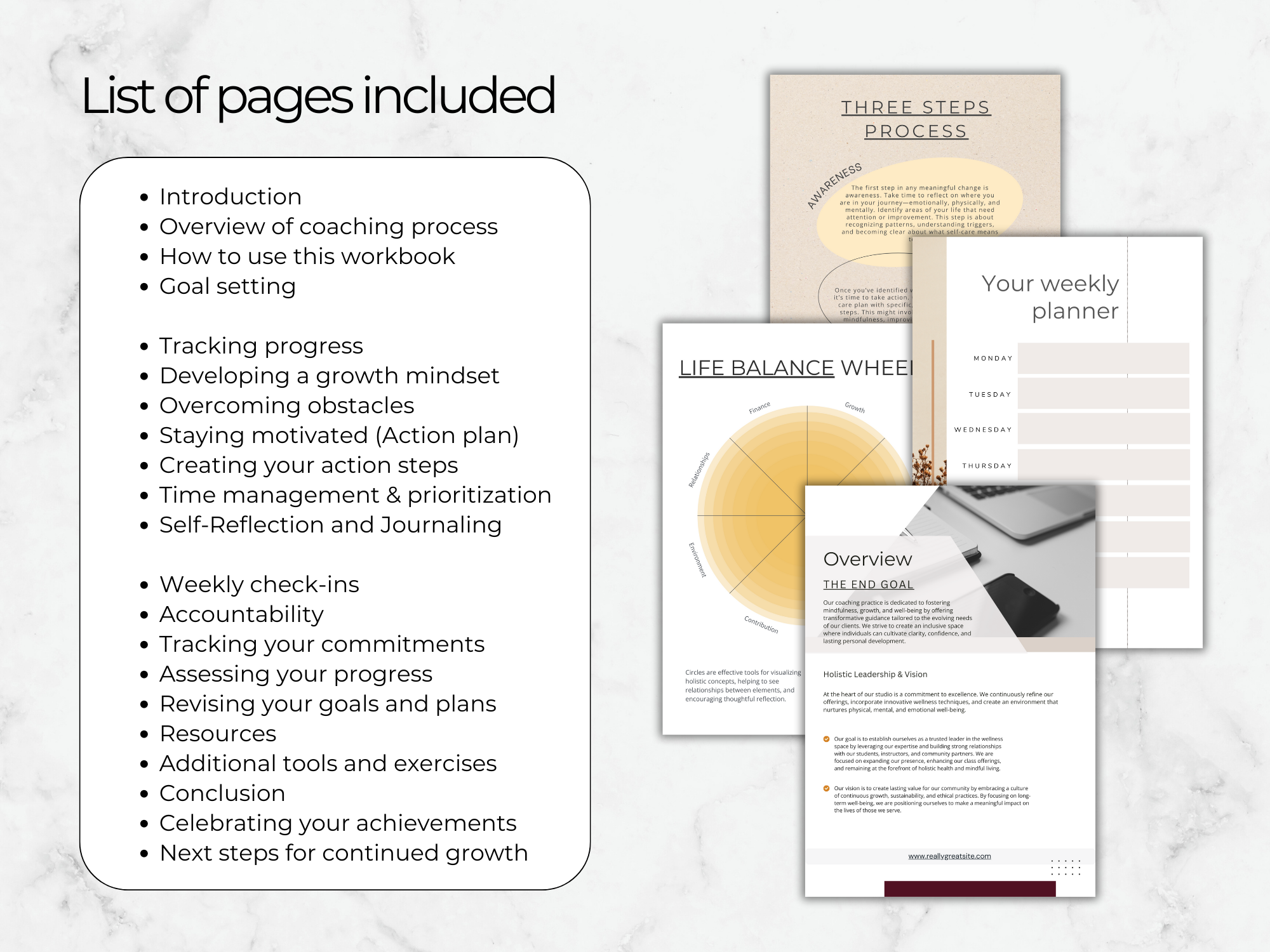 Life Coach Business Plan: Editable Coaching Strategy Template