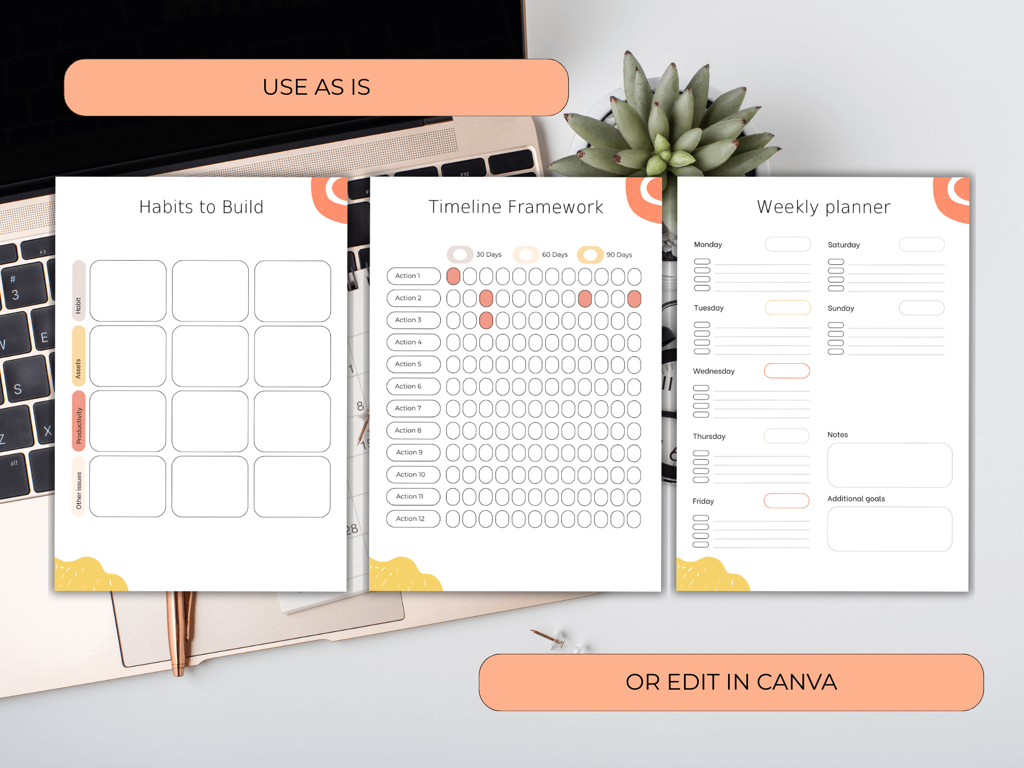 Language Learning Journal & Study Planner