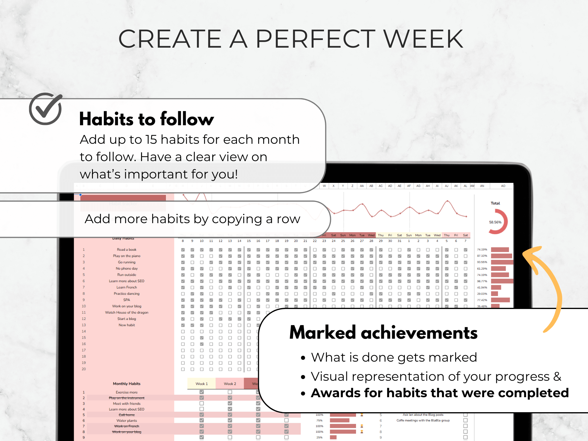 Task Tracker Template for Google Sheets