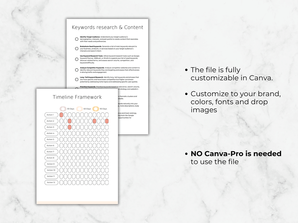 Strategic 90-Day Action Plan Template
