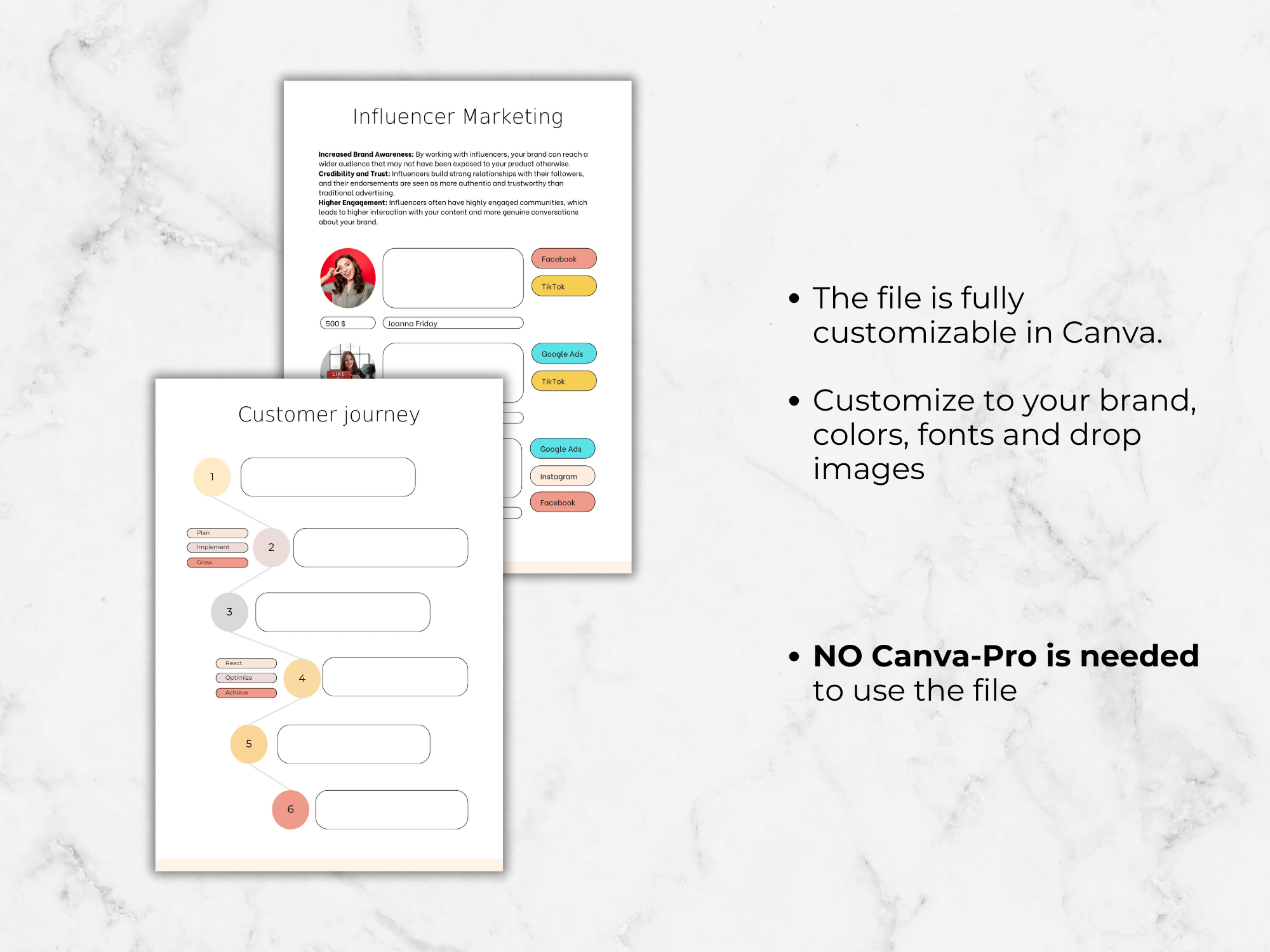 Girl Boss Business Journal Template