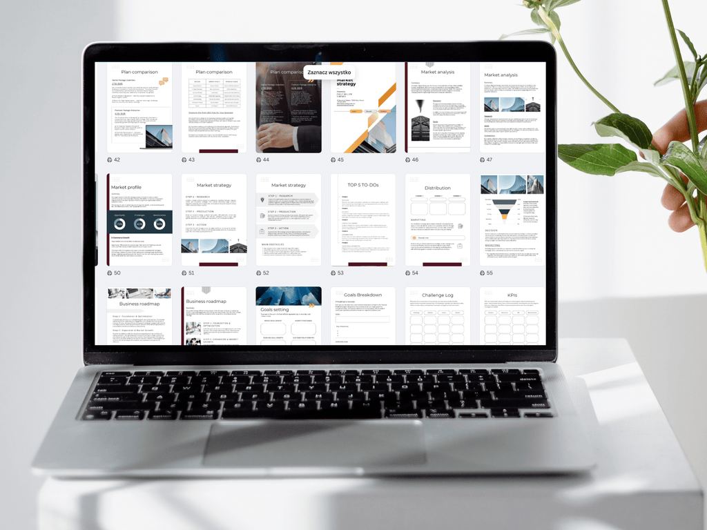 Canva Business Plan Template