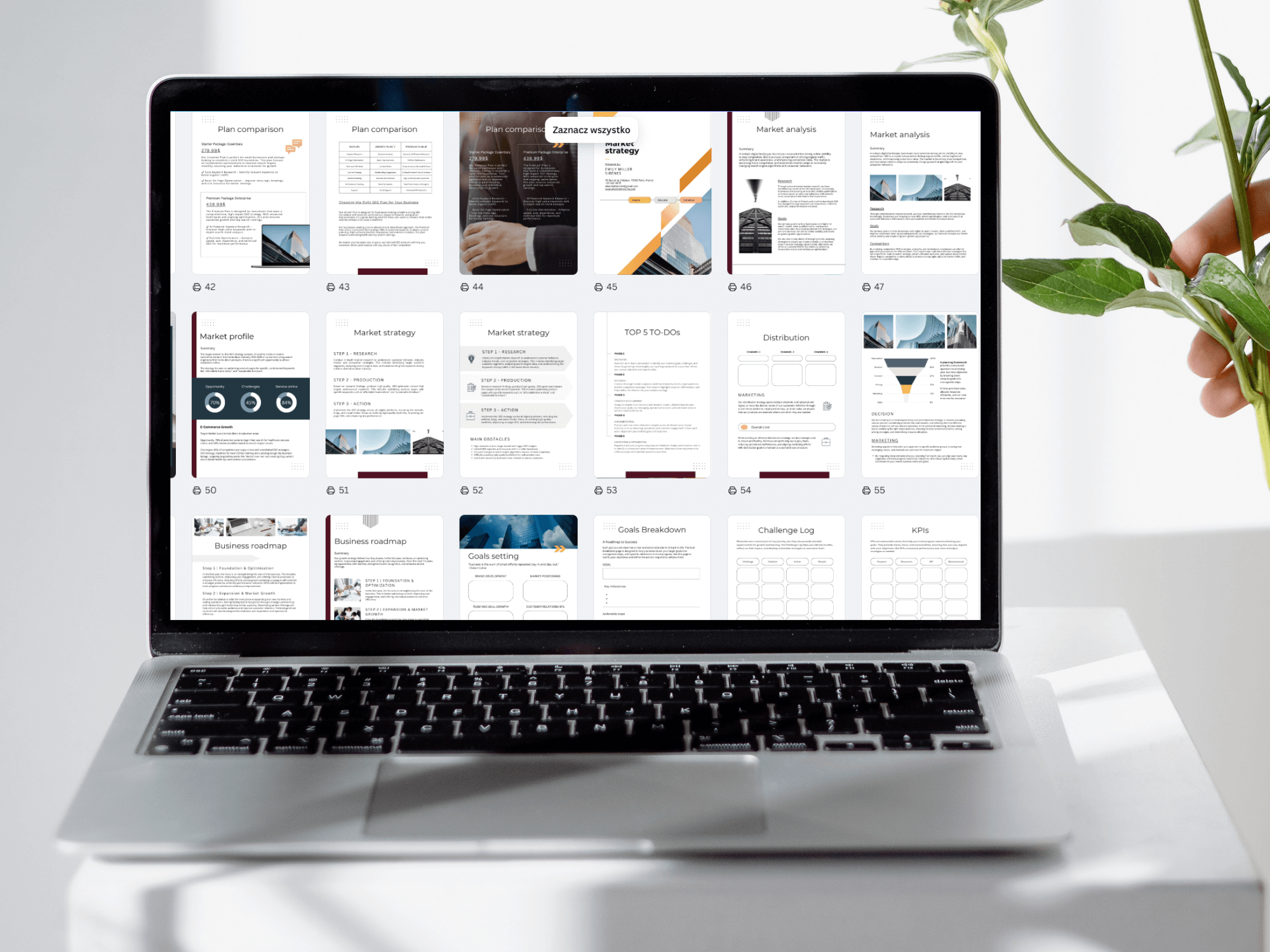 Canva Business Plan Template