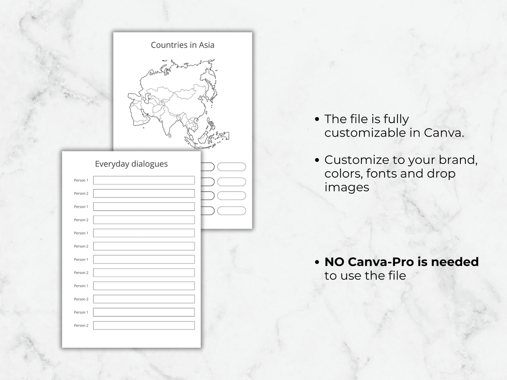 Language Learning Planner & Habit Tracker