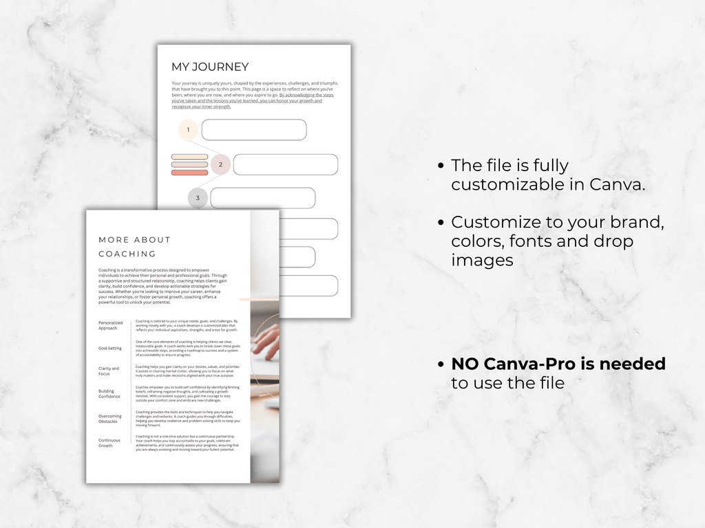 Coaching business plan Template