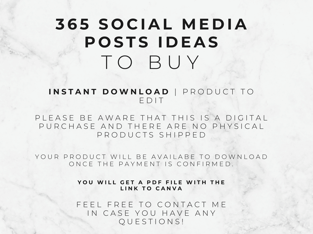 Social media post ideas for business
