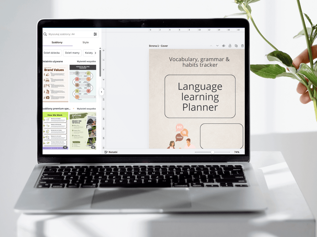 Language Learning Planner & Habit Tracker