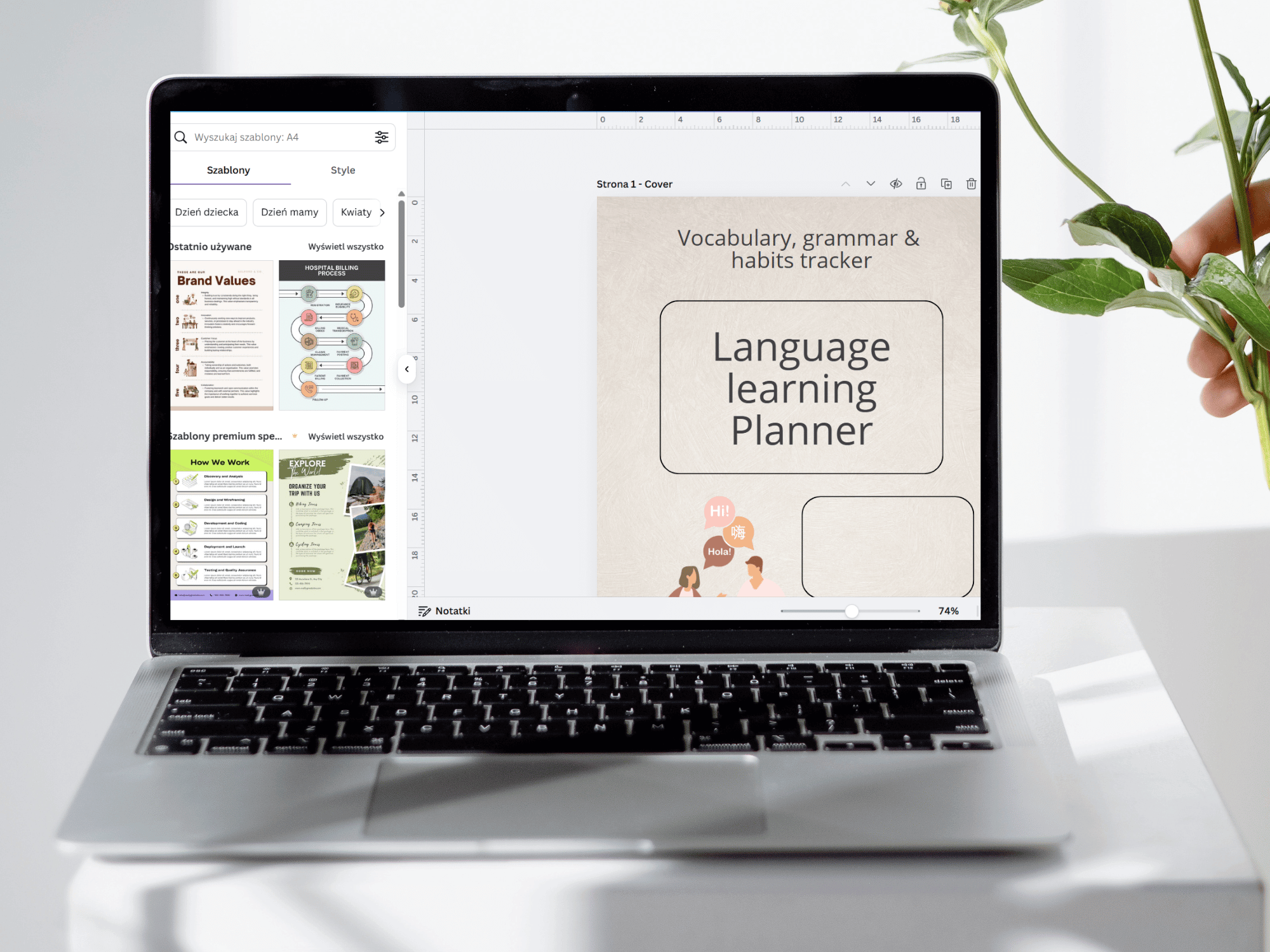Language Learning Planner & Habit Tracker