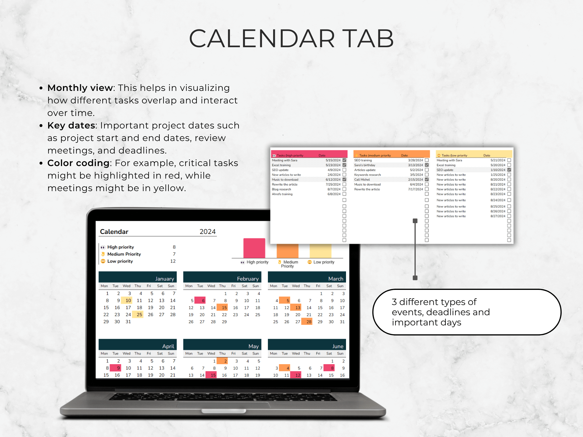 Multi-Project Management Template