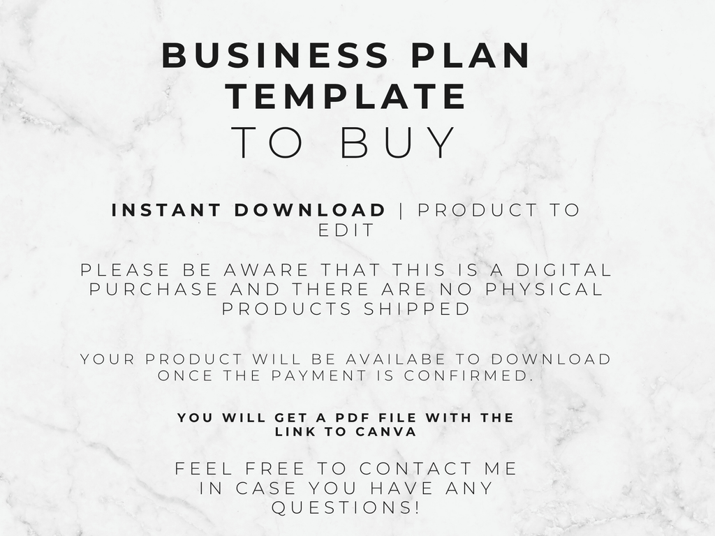 Canva Business Plan Template: 100-Page Guide (Digital Download)