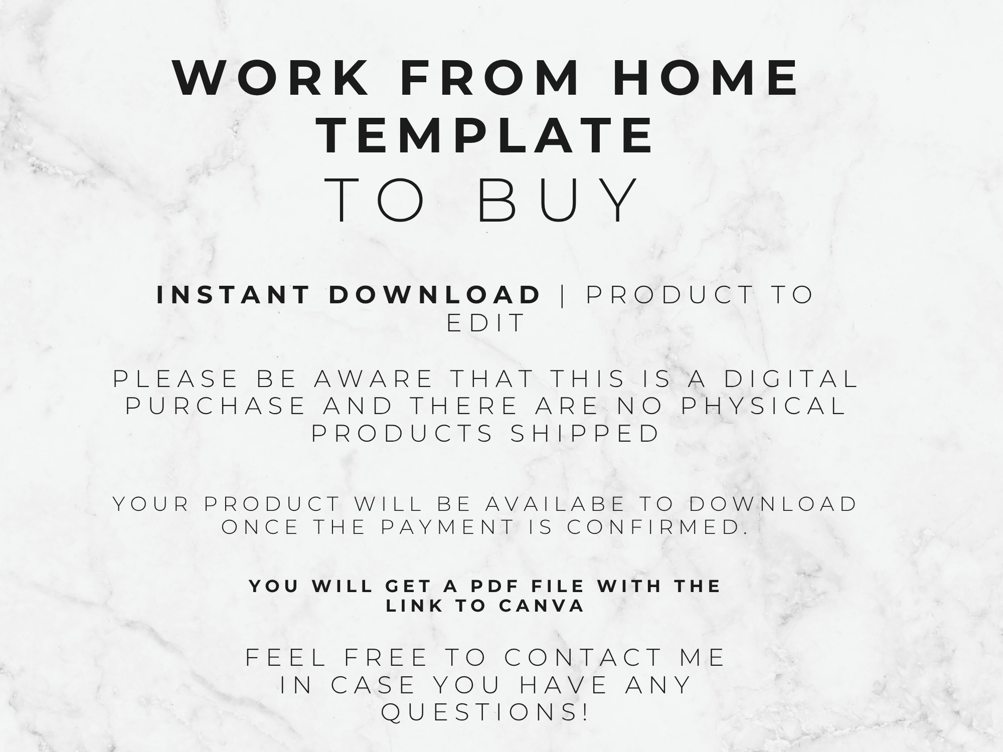 Work From Home Daily Planner: Hourly Schedule, Printable PDF (US Letter & A4)