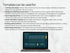 Laptop displaying a habit tracking app with text explaining its uses on a light gray background.