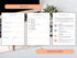 Bible study planner with 'Use as is' and 'Edit in Canva' options on a desk background.