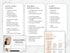 Outline of a social media strategy and business coaching plan on a white background