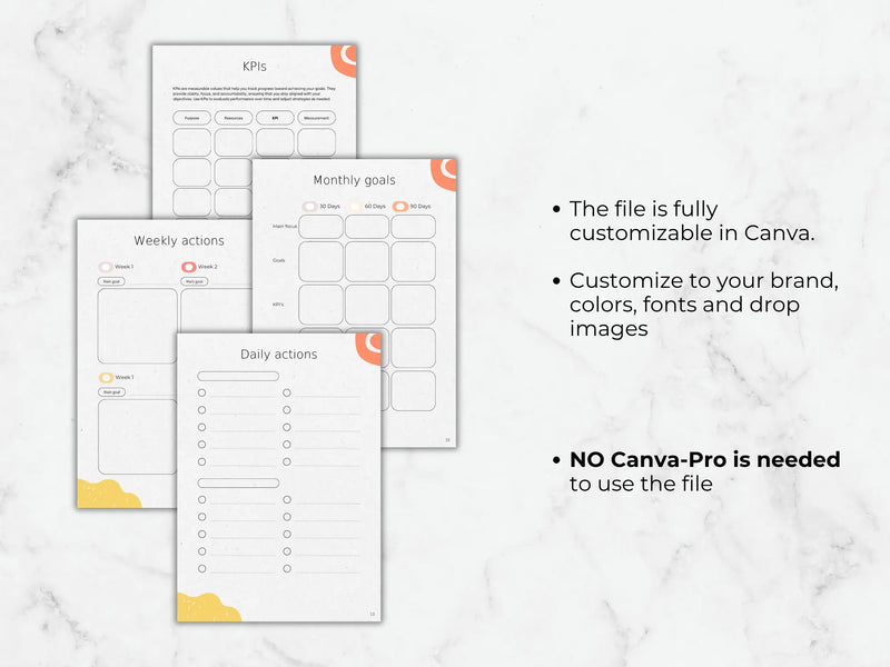 ADHD Planner for Overwhelmed Adults