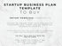 Simple black text on a marble background explaining that this is an instant digital download for a Canva template