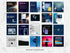 Collection of AI-themed brochures and posters on a marble background with 'Instant Download' text.