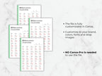 Three sheets of paper with Italian verb lists on a marble background