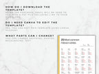 Sheet of paper with French verb chart on a marble background