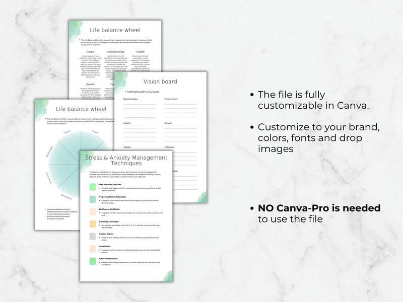 Mental Health Journal Template