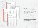 Three sheets of paper with text on a marble background