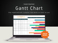 Gantt Chart Google Sheets Template | Editable Project Timeline
