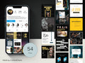 Gym Instagram Feed | Editable Canva for Workout & Motivation