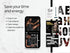 Promotional graphic for a gym locator app with text and smartphone screen displaying app interface.