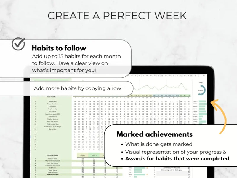 Weekly Tracker & Task Management Template