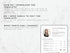 Resume template with a marble background and text instructions on how to download and edit the template.
