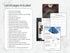 list of sections included in the template, such as Executive Summary, Marketing Strategy, and Revenue Streams, next to document previews