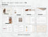 A collection of various pages from the 70-page Instagram Strategy template showing professional layout designs.