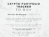 Text on a white background about a crypto portfolio tracker for download.