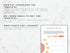 Instructions on downloading and editing a template with Canva, displayed on a white marble background.