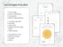 Collection of goal-setting and planning sheets on a marble surface