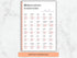 Sheet of paper with Russian verbs on a marble background
