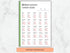 Sheet of paper with Turkish verbs on a marble background