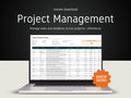 Project Management Spreadsheet with Team and Customer Tracker